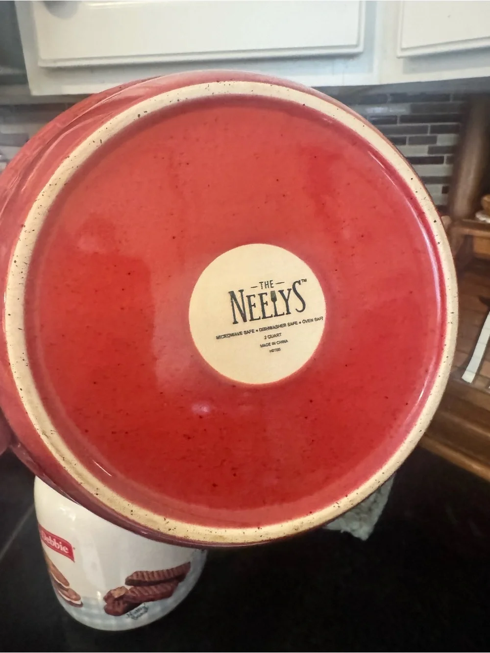 The Neelys™ 2-quart covered stoneware casserole.